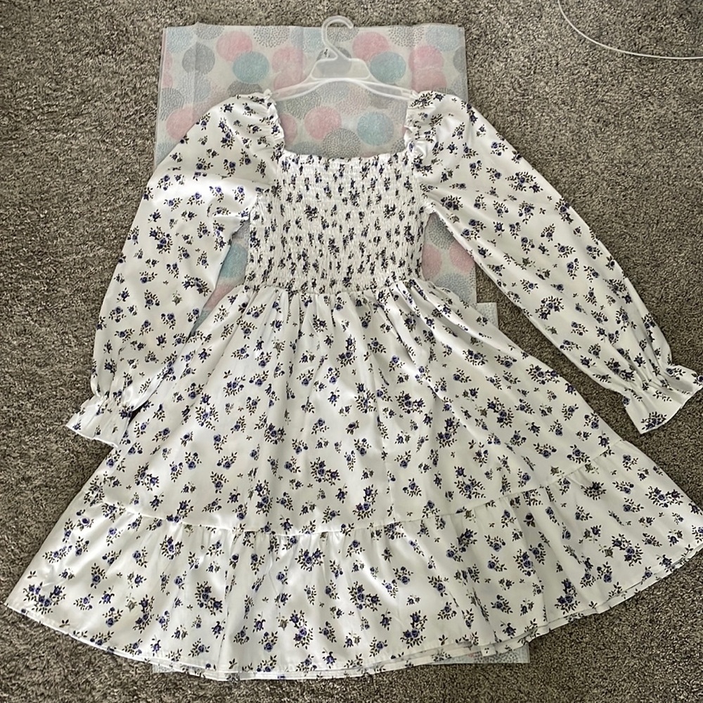 Floral midi dress